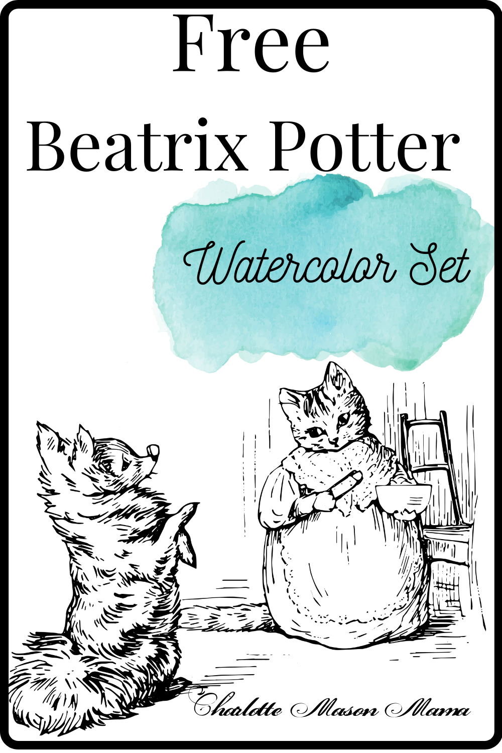 Beatrix Potter Watercolor Set ( FREE )