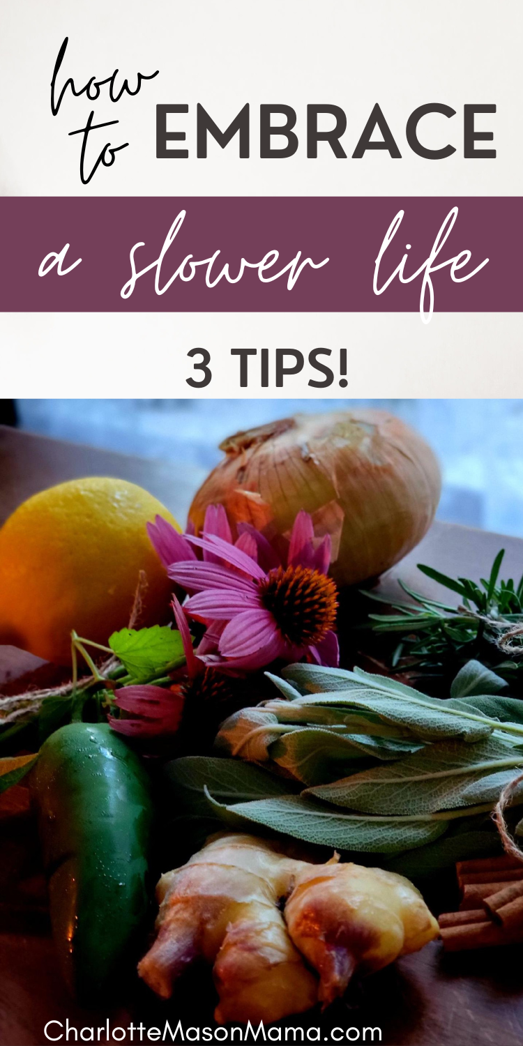 How to Embrace a Slower Life-3 Tips!