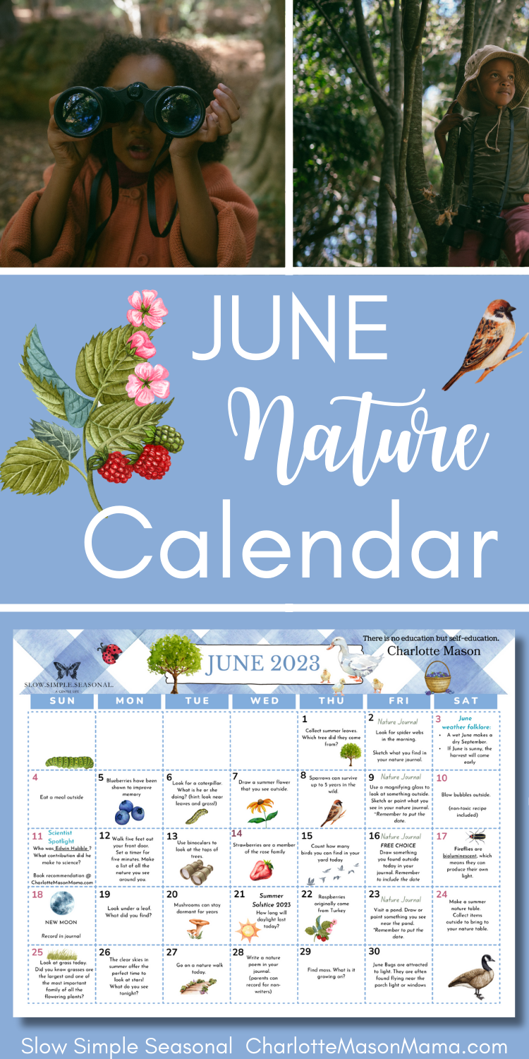 June Nature Calendar